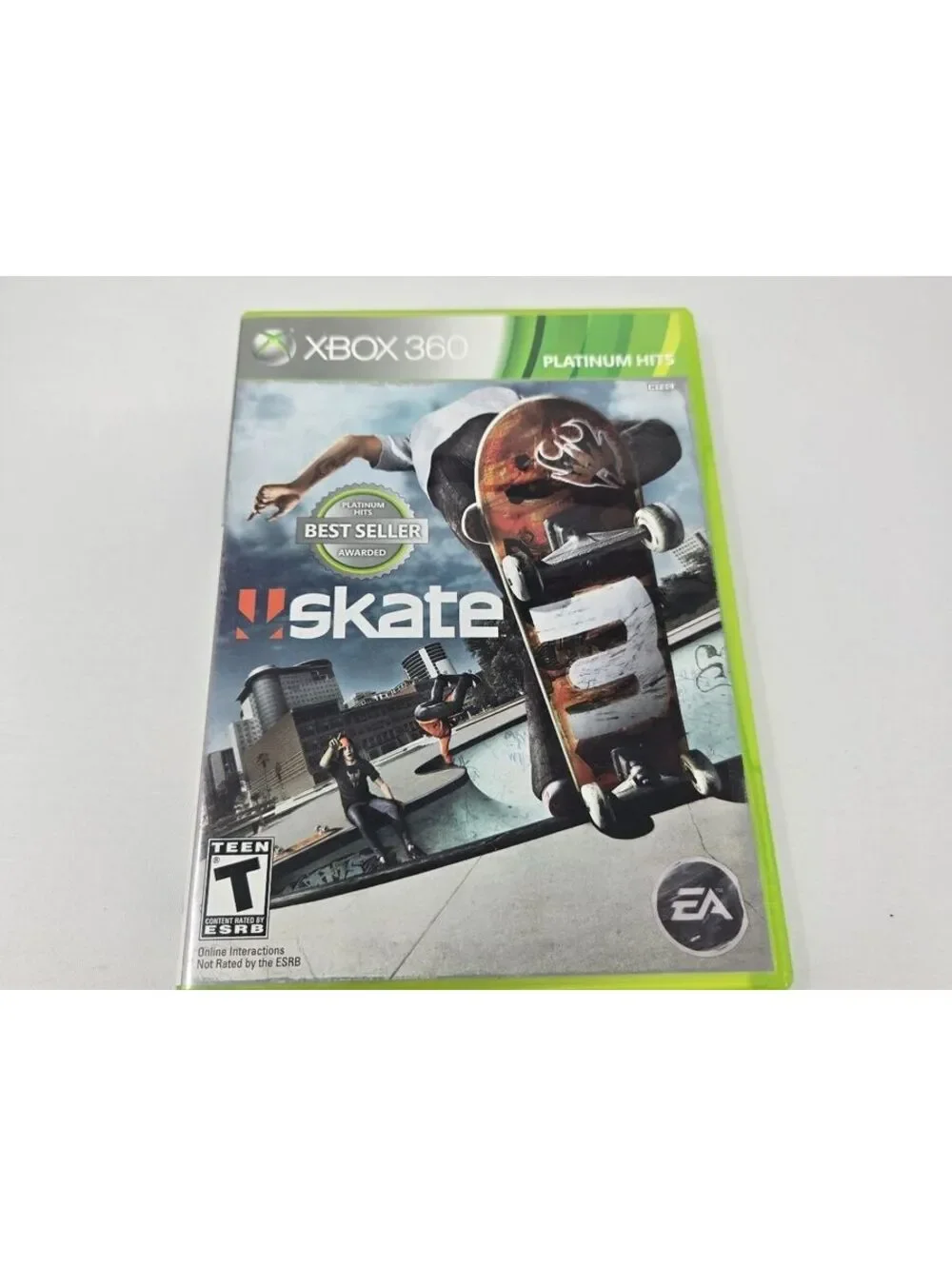 Skate 3 (Xbox 360) Platinum Hits Edition CIB - Tested & Working